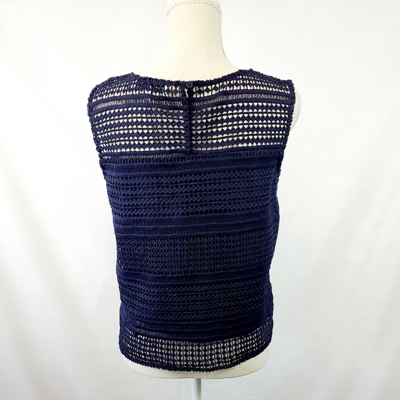 NWOT Cupcakes and Cashmere Kaden Lace Eyelet Tank - Picture 6 of 8